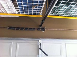 Broken Garage Door Spring - Before