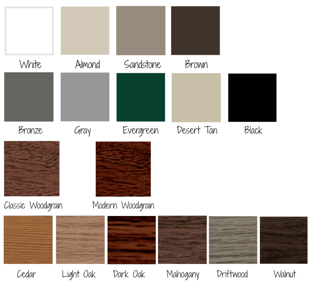 garage door colors