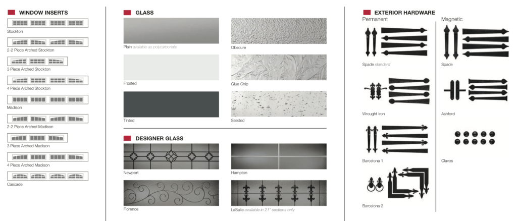 Window & Glass Options