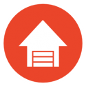 red garage icon