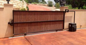 Wood Slide Gate