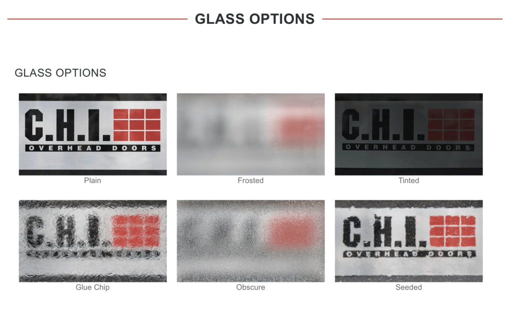 C.H.I. Glass Options