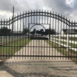 Cathedral Arched Driveway Gate